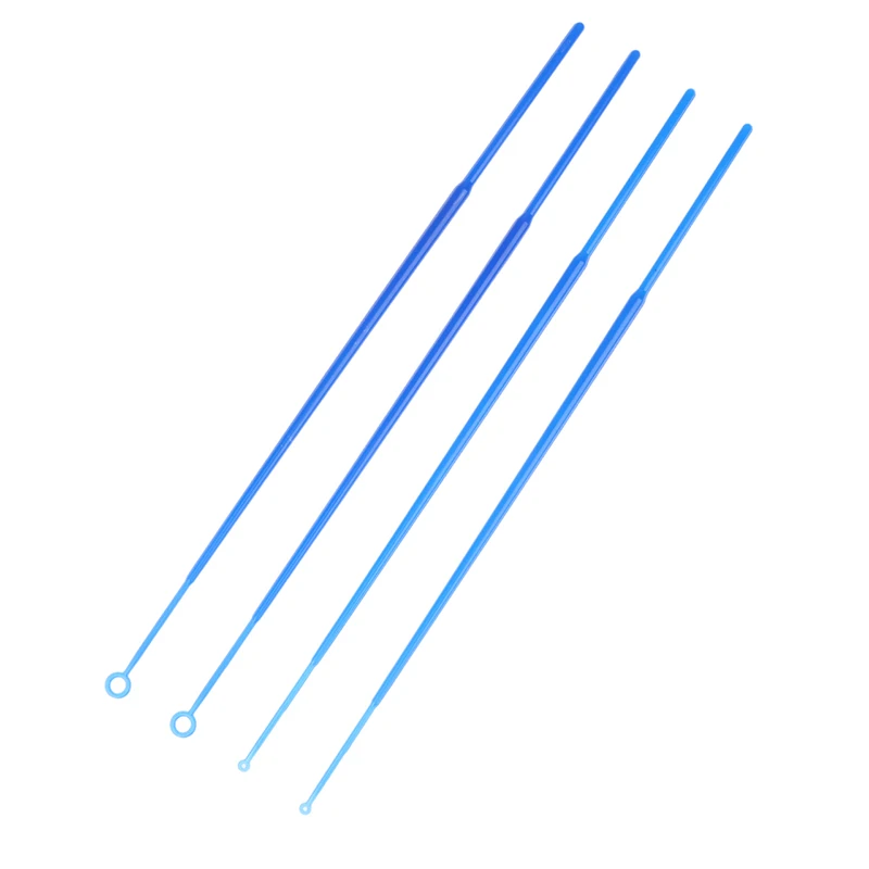 10Pcs 1ul/10ul Sampling Rod Inoculation Rod Disposable Inoculation Ring Independent Sterile Packaging