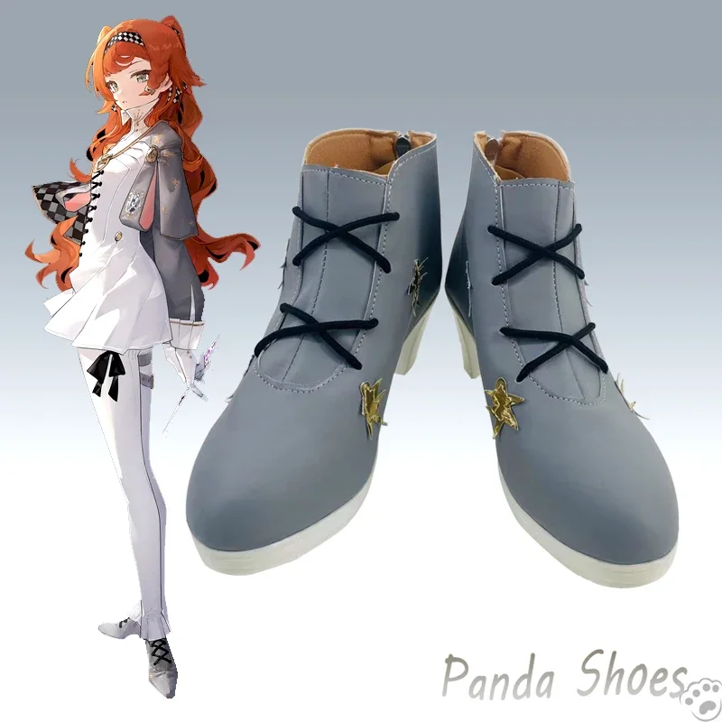 

Game Reverse:1999 Sonetto Cosplay Shoes Anime Game Cos Long Boots Comic Cosplay Costume Prop Shoes for Con Halloween Party