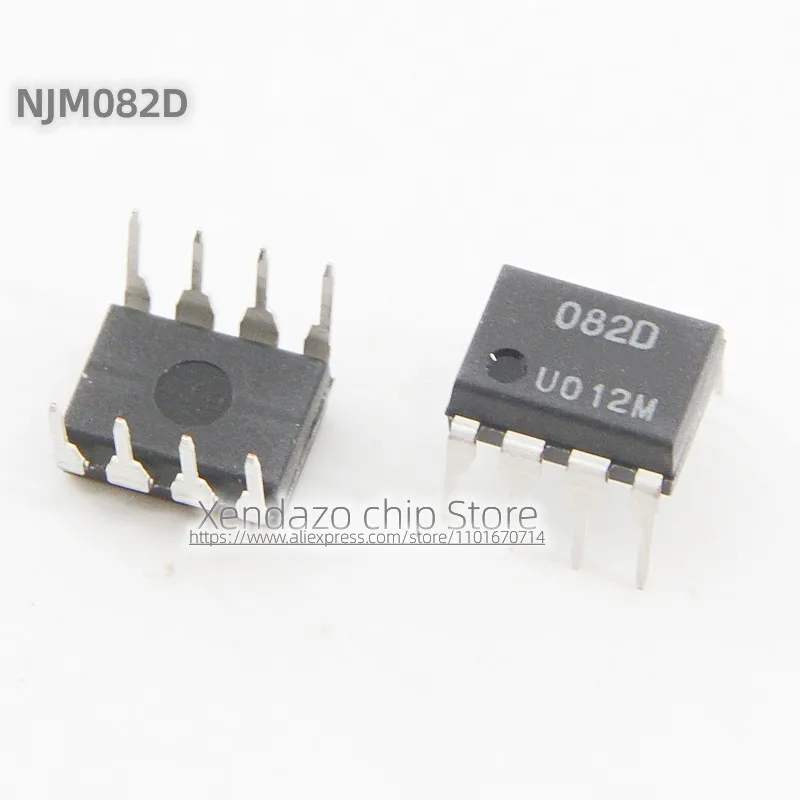 10pcs/lot NJM082D JRC082D 082D DIP-8 package Original genuine Operational amplifier chip