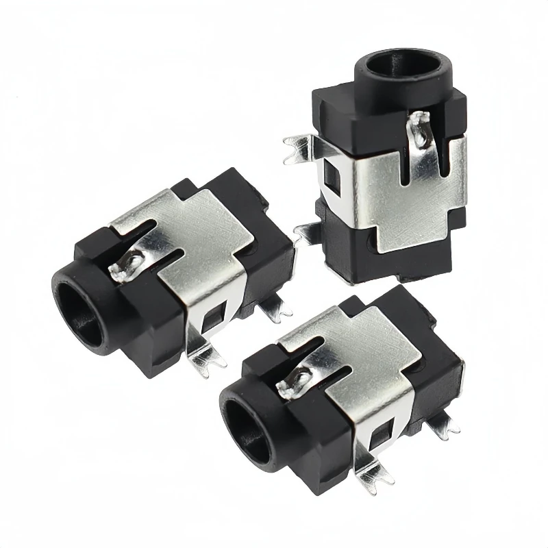 DC power socket DC-031 four-leg patch interface 35135 plum blossom needle