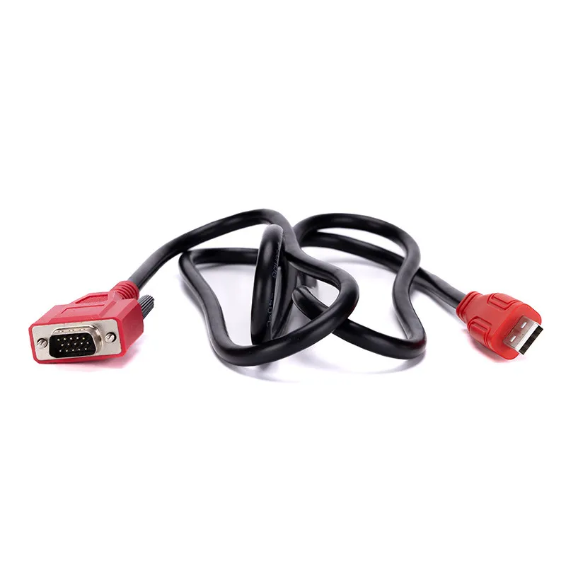 for XTOOL OBD2 Adapter X100 Pro I80 Main Usb Cable 15pin 16pin Diagnostic Machine Adapter For X100 Pad2 PAD3 D7 D8 A80PRO IP819
