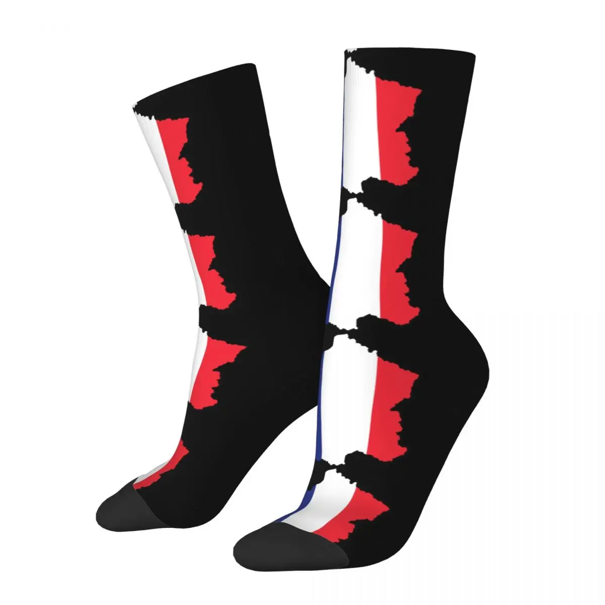 

French Flag Men Women Socks fashion Beautiful Spring, Summer, Autumn, and Winter Dressing Gifts