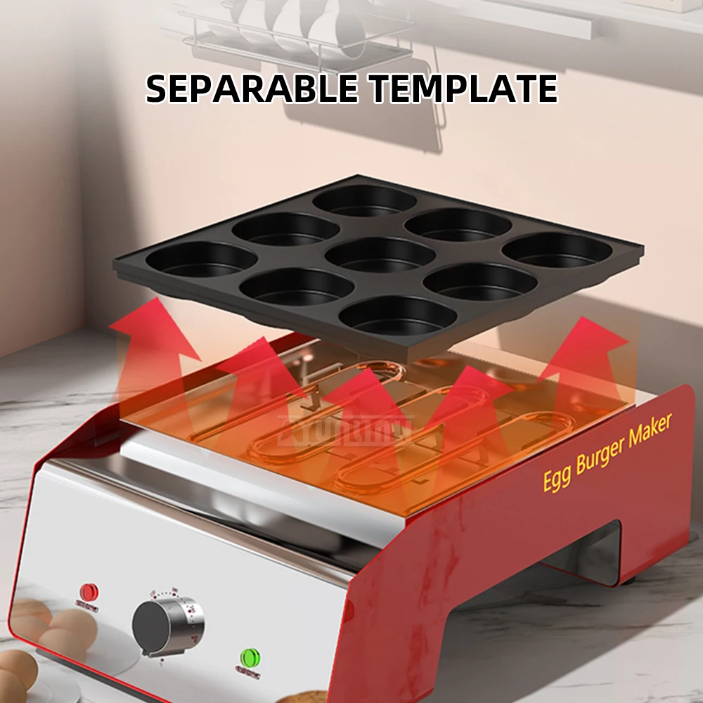machine-a-crepes-commerciale-electrique-9-trous-pour-hamburger-aux-œufs-haricots-rouges