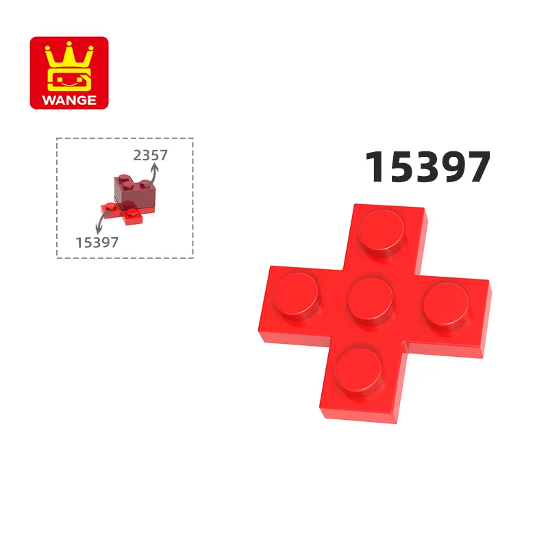 WANGE 15397 100g/119 pz sottili mattoni digitali 3x3 blocchi di costruzione Moc colore compatibile con mattoni fai da te pezzi di ricambio giocattolo Gif