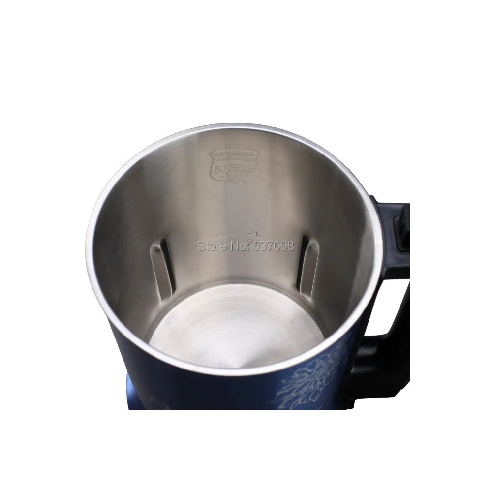 Chinaguangdong ميديا متعددة الوظائف فول الصويا ماكينة إعداد الحليب X12Q22 1.2L 220-230-240 الفولاذ المقاوم للصدأ ماكينة تصنيع حليب فول الصويا عصارة