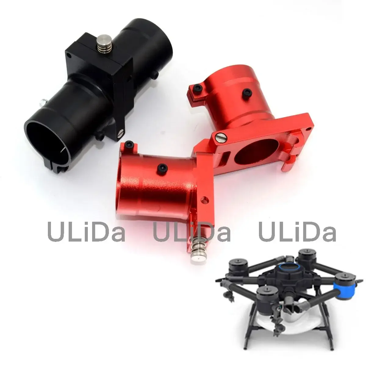 30mm Updated CNC Aluminum Lateral Folding Arm Tube Joint Horizontal Fold for RC Multi-Copter Quadcopter Multirotor