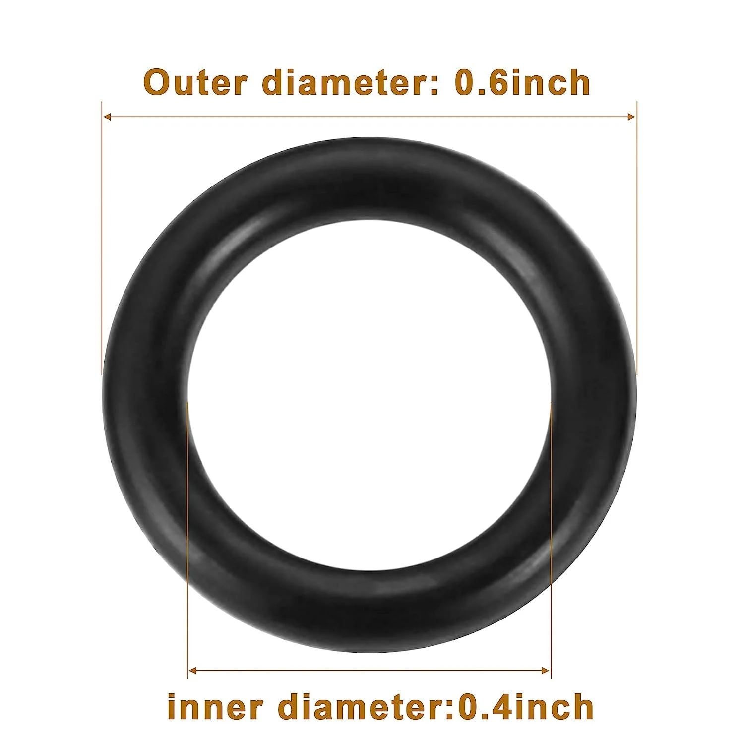 20Pcs/lot Rubber Propane Natural Gasket O-Ring Gas Leakage Sealing O-Ring Gasket for Propane Tank Cylinder POL Connector Black