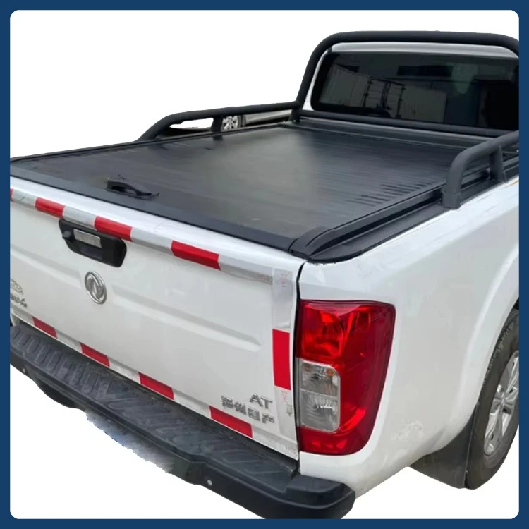 

Spider Man Auto Parts Waterproof Manual Retractable Roller Lid for Pickup Truck Bed Aluminum Tonneau Cover for NP300 Ranger Size