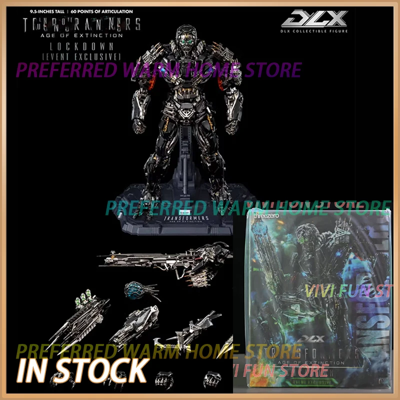 

В наличии: Оригинальная подвижная модель THREEZERO DLX Lockdown 3A из серии Age of Extinction, эксклюзивно к событию.