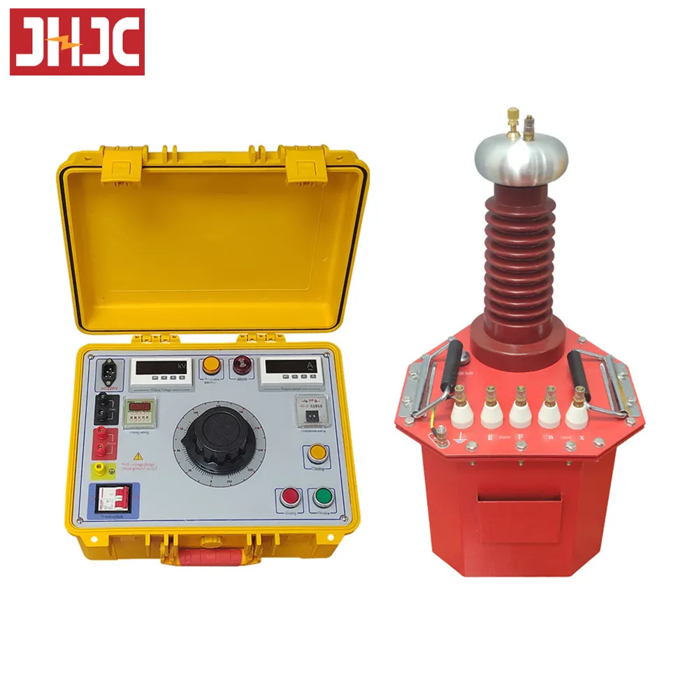 50kV/5kVA AC Hipot Tester AC DC Withstand Voltage Hipot Tester Oil Type Transformer Test Machine  High Voltage Test Equipment