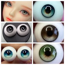 Doll Eyes for 1/3 1/4 1/6 Bjd Doll Plaster Eyeball Yellow Resistant High Transparent Eye Girl Toys Diy Dress Up Doll Accessories
