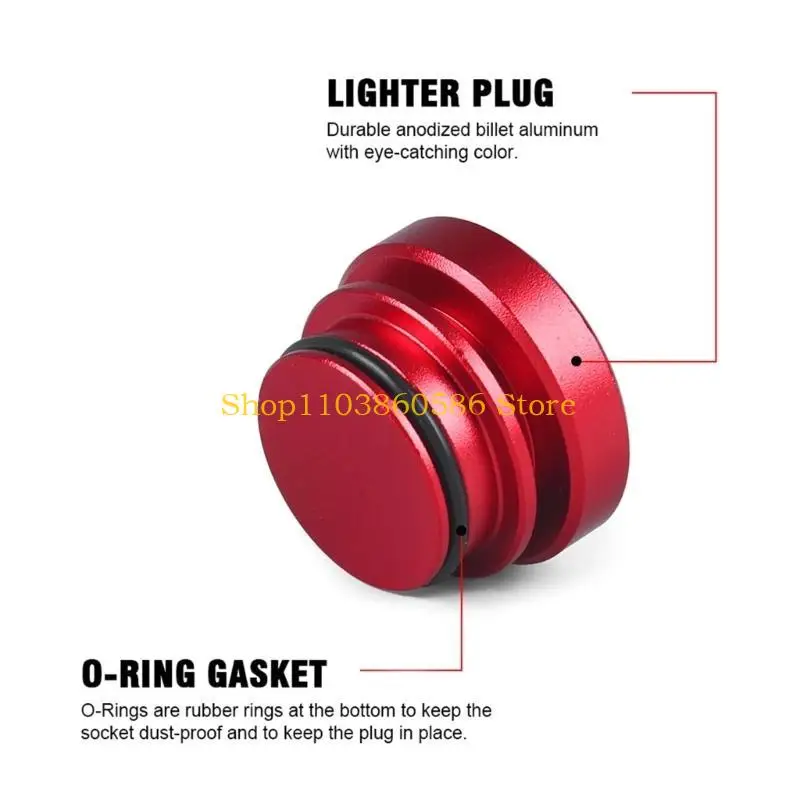 242a Plug plugue à prova poeira universal Acessórios interiores da plugue universal