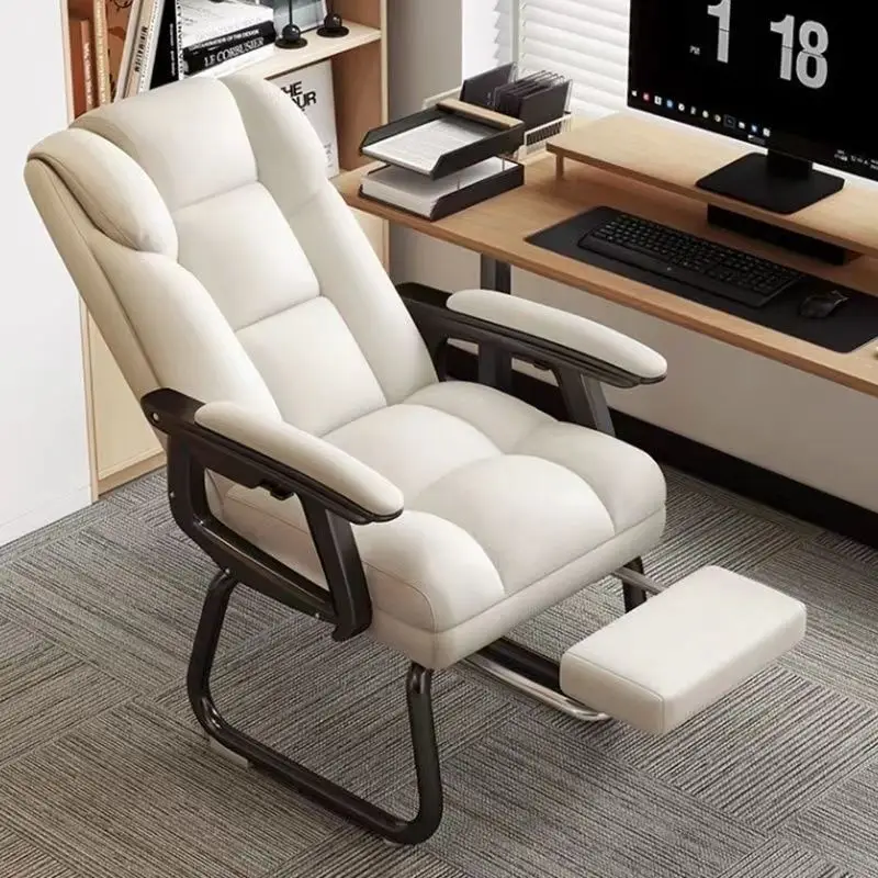 

Gaming White Office Chair Conference Sedentary Luxury Computer Office Chair Executive Cushion Chaise De Bureau Furnitures