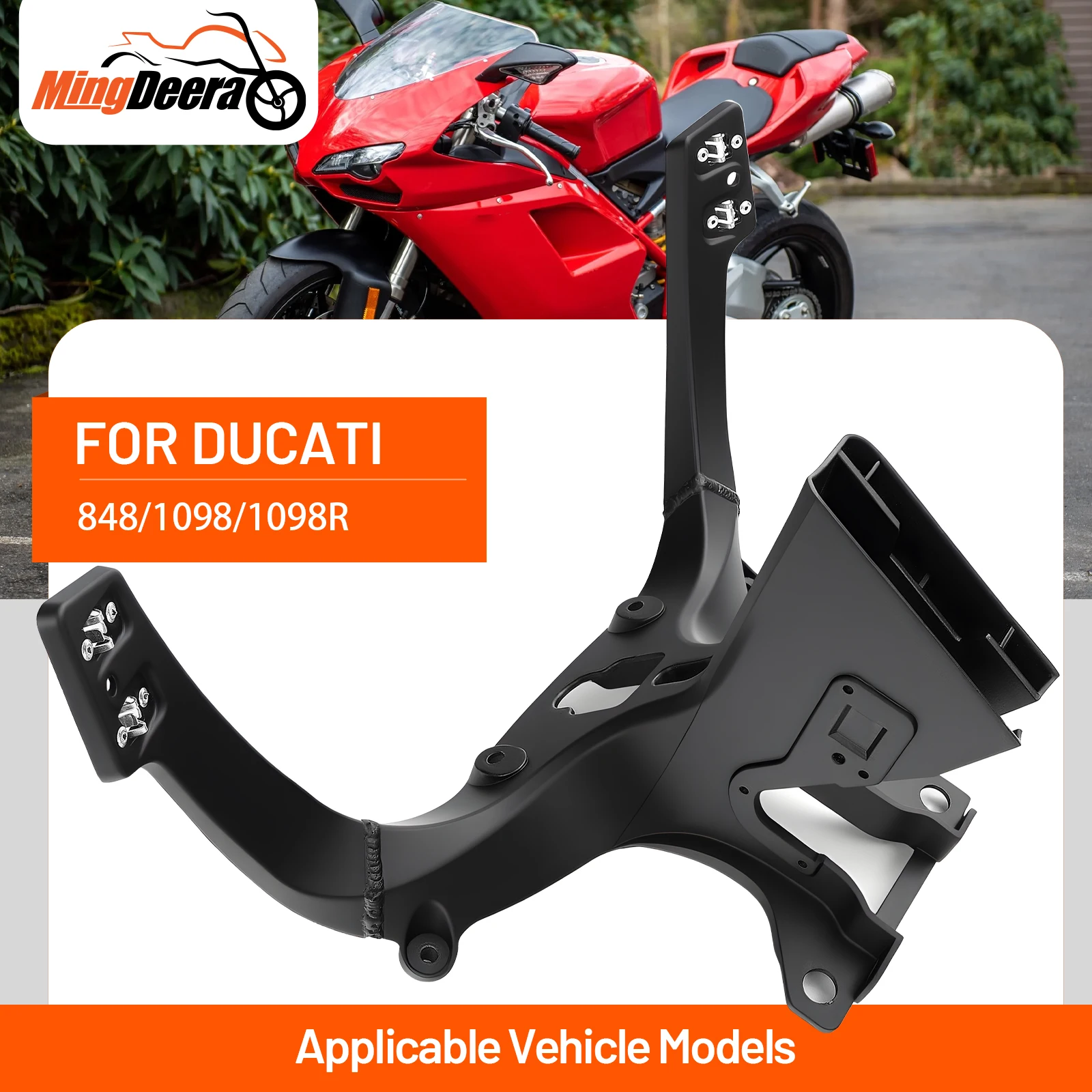 

For Ducati 848 1098 1098R 2008-2012 Motorcycle Headlight Mount Front Fairing Mount Motorcycle Accessories Motorcycle Stand