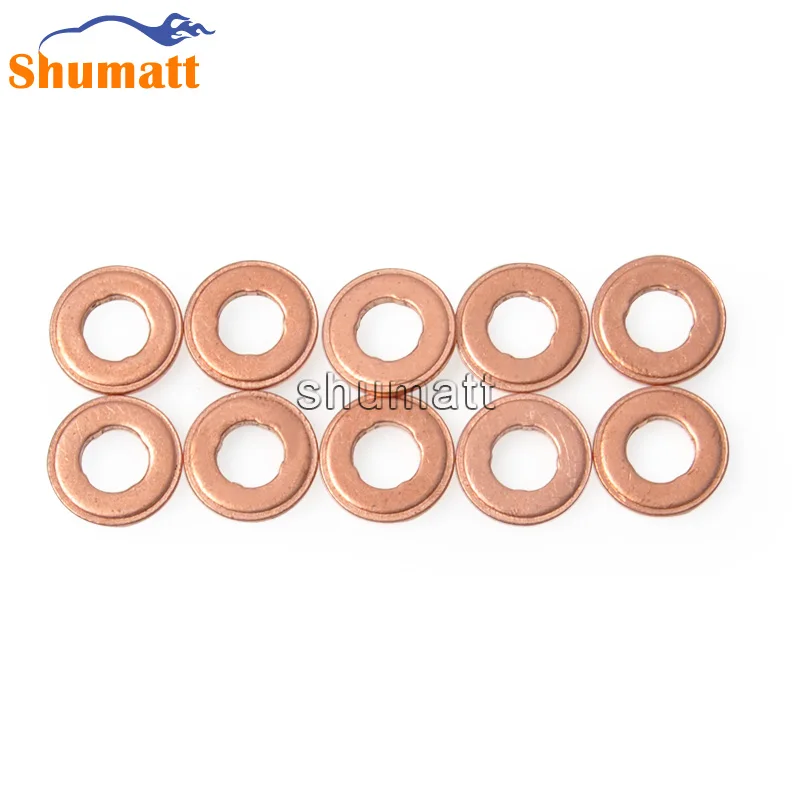 

100pcs/lot China Made New F00RJ01086 Diesel Fuel Injector Nozzle Copper Shims For Injector