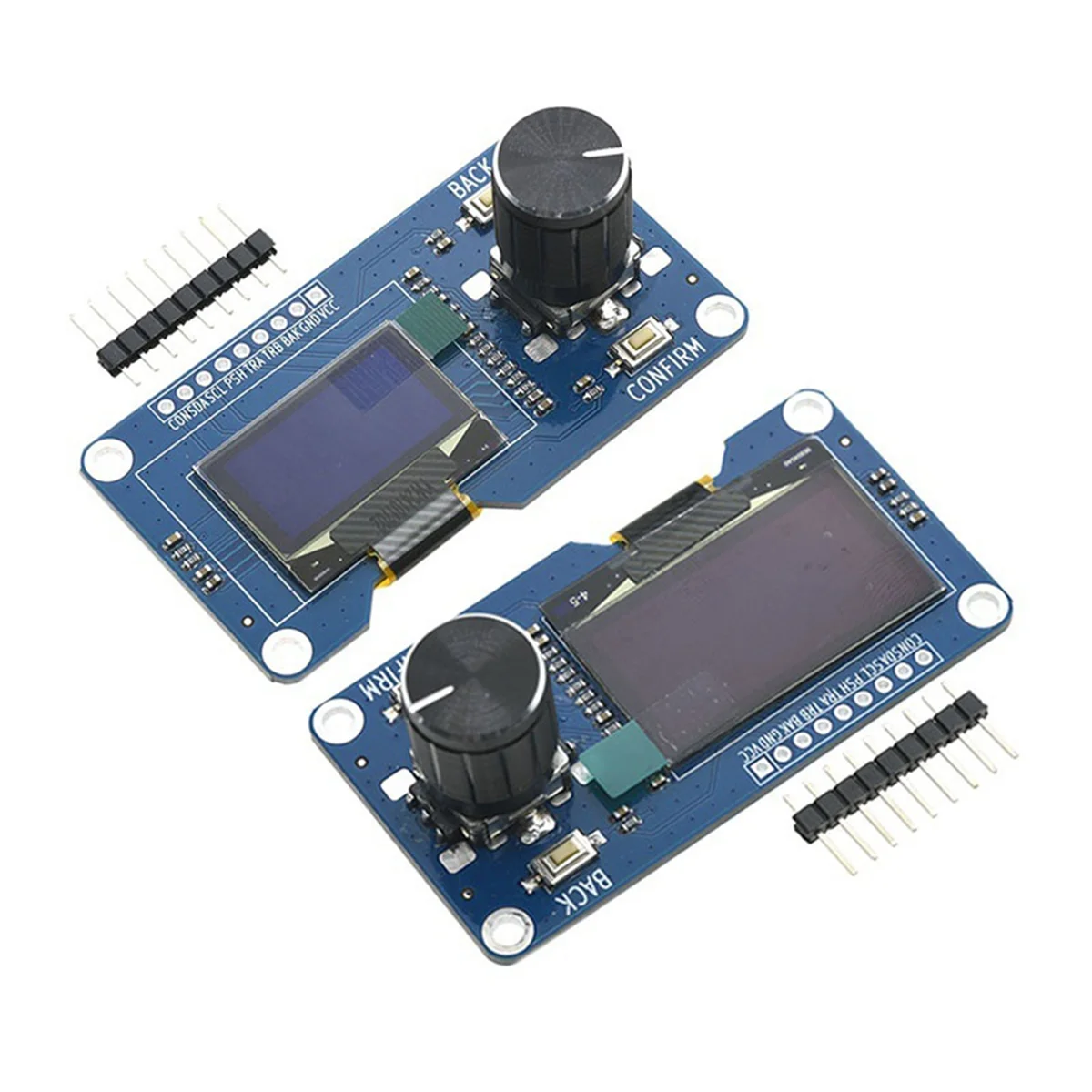 شاشة عرض Oled مشهورة مع واجهة IIC لوحدة التشفير الدوارة EC11 لـ Arduino 0.96 بوصة