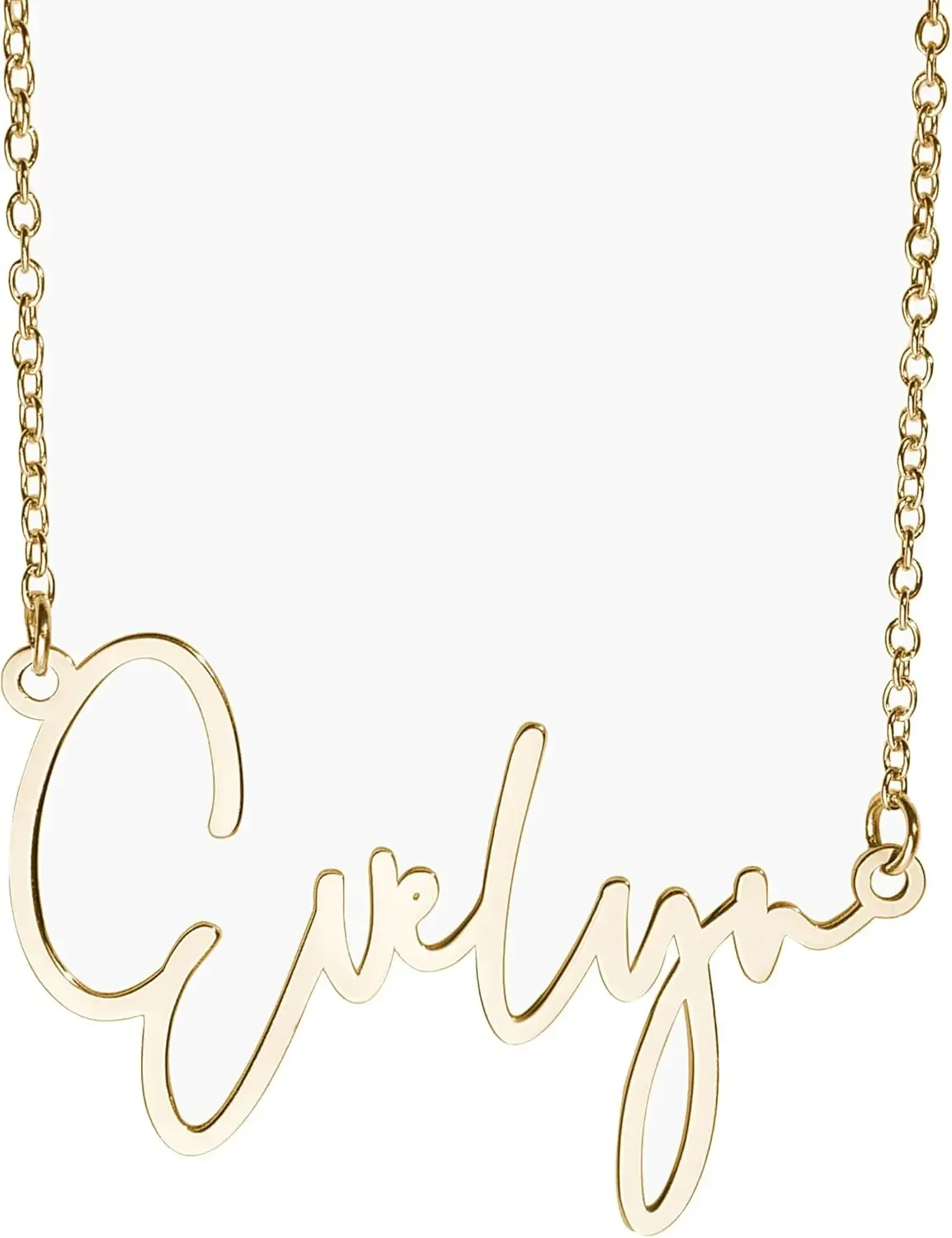 

Ожерелье с именем на заказ для женщин. Персонализированное ожерелье с именем из стерлингового серебра или золота. Персонализированное ожерелье.