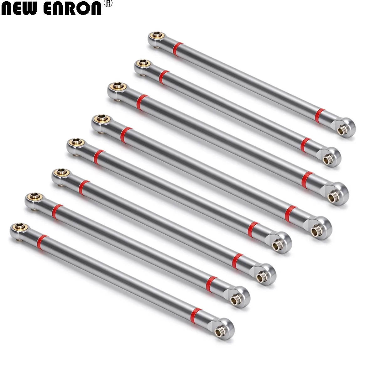 Alloy Suspension Link Set 313mm Wheelbase Chassis Upgrade Kit for 1/10 RC Rock Crawler Model Vehicle