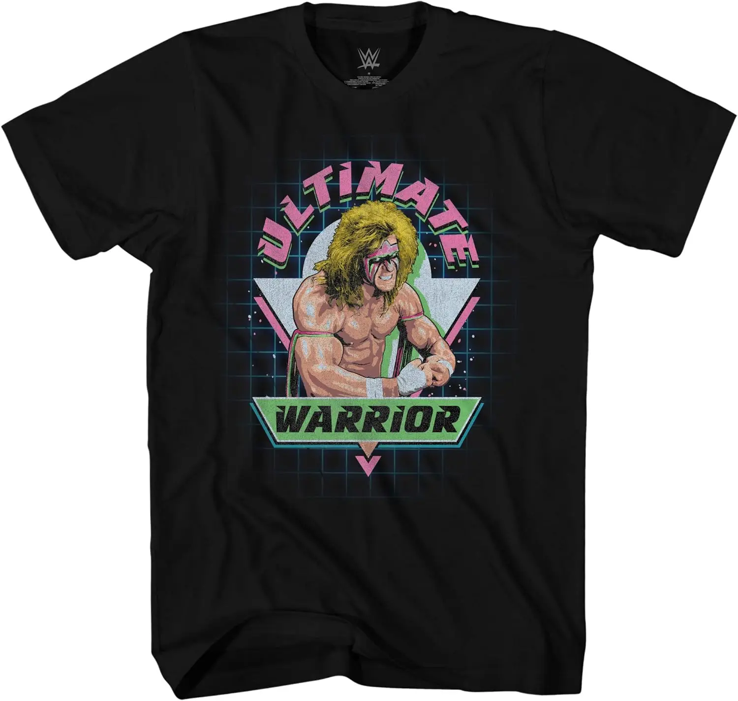 

Mens Ultimate Warrior Shirt Ultimate World Wrestling Champion T-Shirt