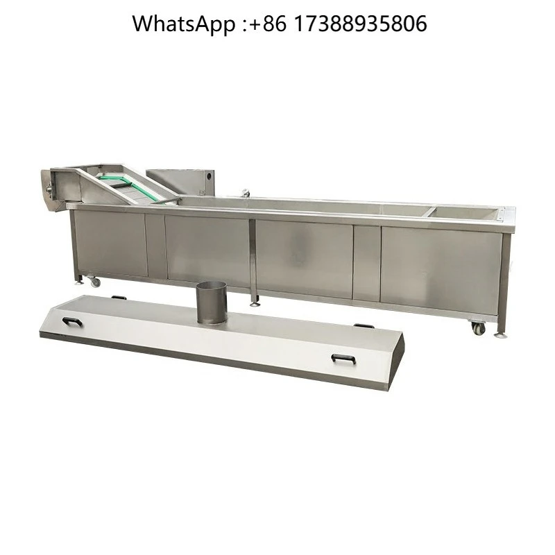 Machinery Precooking Conveyor Belt Continuous Mussels Blanching Machine Vegetable Blanching Machine