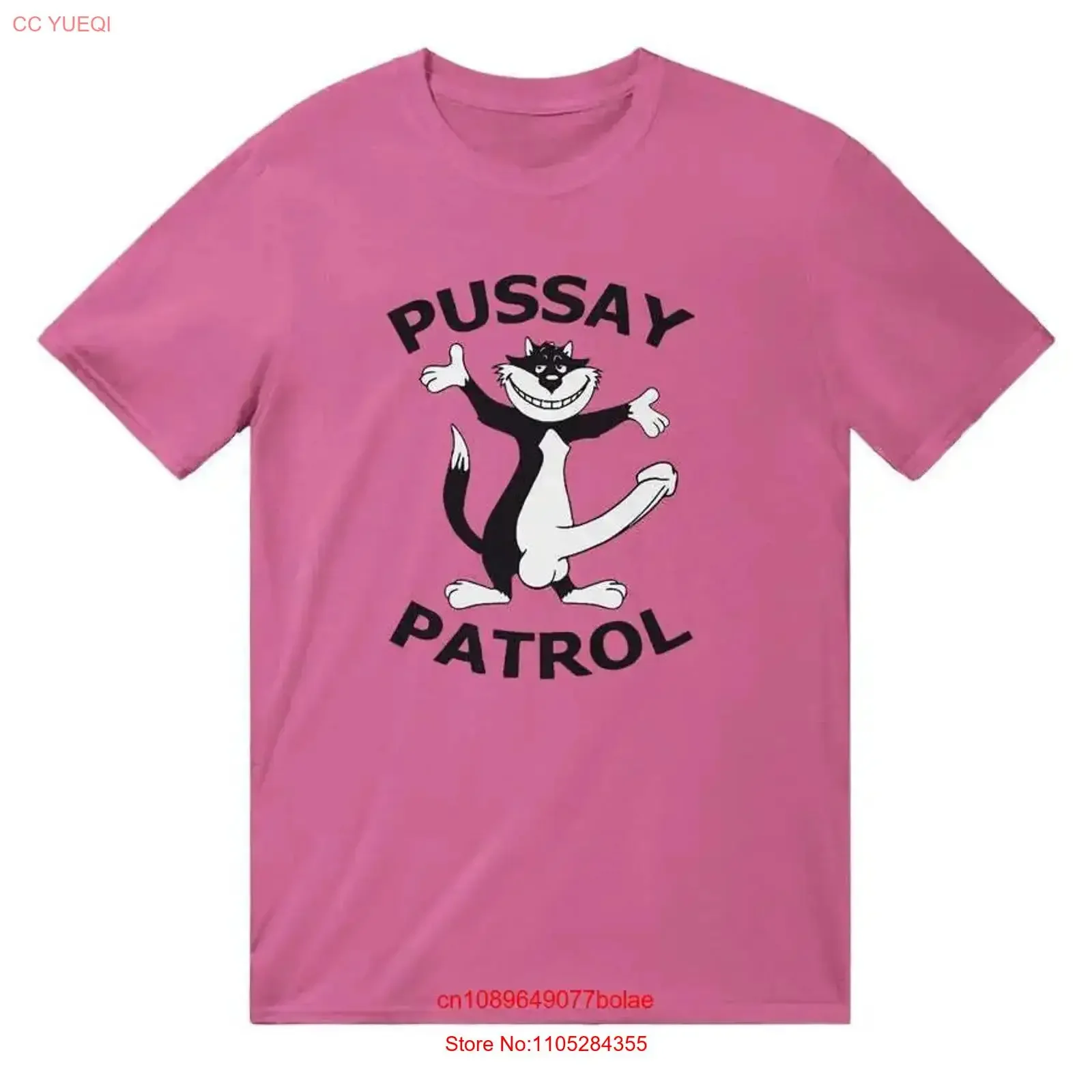 PUSSAY PATROL INBETWEENERS T SHIRT vintage Washed fashion homme Slightly Soft Breathable graphic Casual Unisex designer clothes