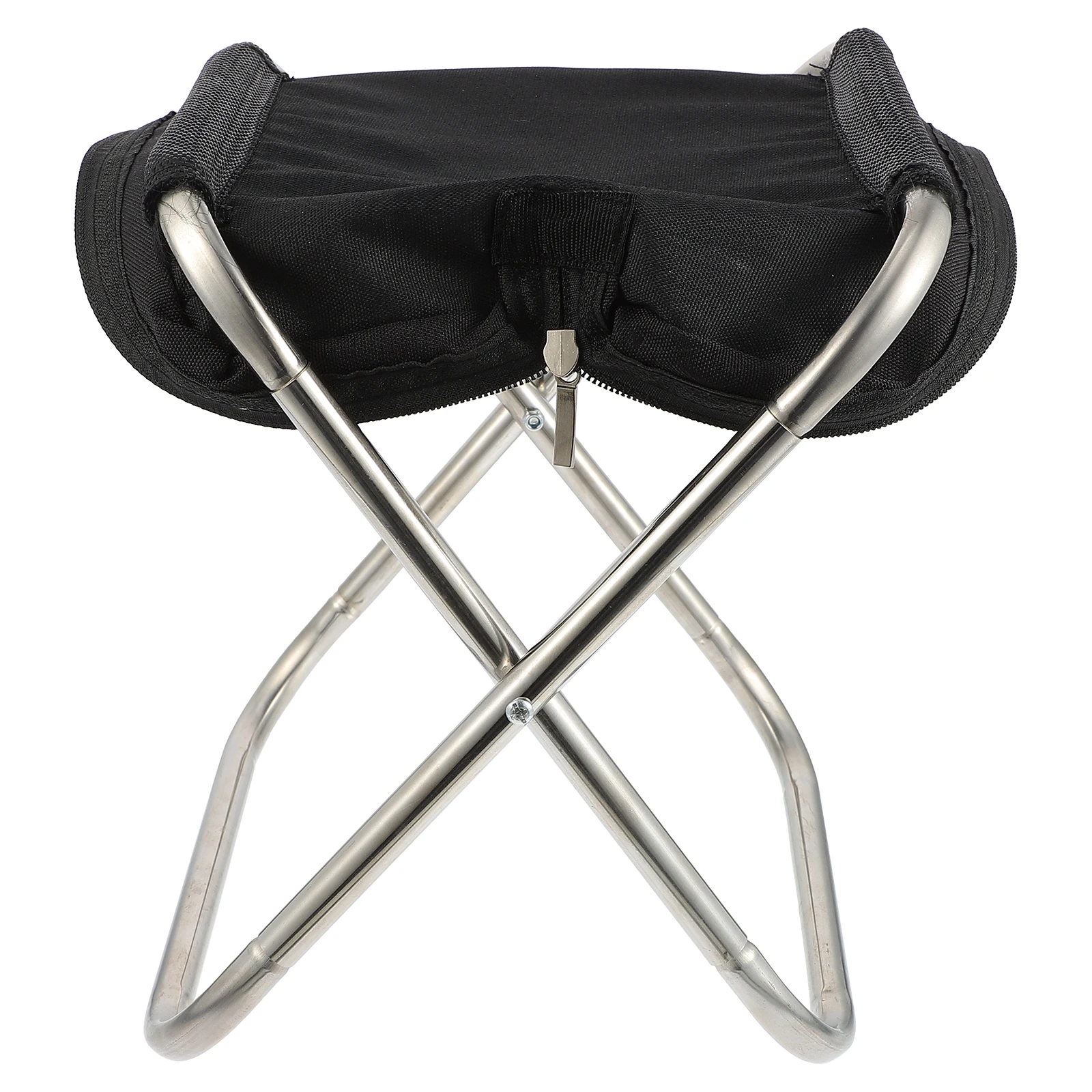 

Folding Chair Stool Portable Stainless Steel Compact Outdoor Indoor Bedroom Dorm Office Pool Travel Handbag Foldable Camping