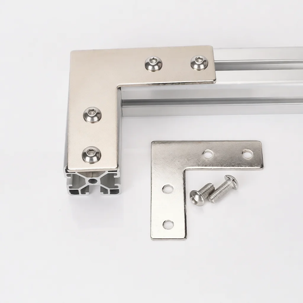 Joint Connector Bracket - Pelat Bentuk T L Profesional untuk