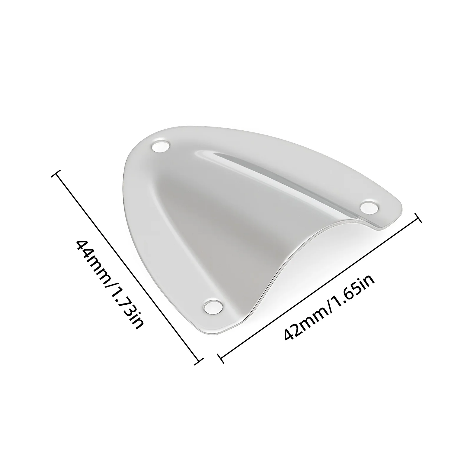 1/2/5pcs Marine Clam Shell Vent Cover Stainless Steel Clamshell Vent Wire Cover For Boats Yacht Locker Vents Boat Accessories