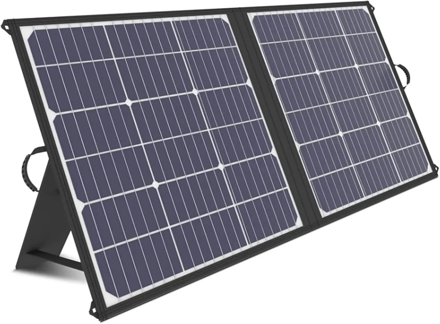 

YESPER Foldable 100W Solar Panel Charger, Compatible Portable Power Station, with Dual USB & 18V DC Output Van RV Trip