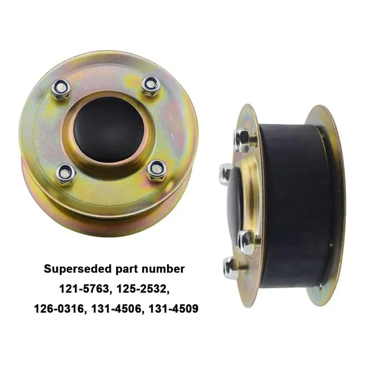 131-4529 125-2532 Pulley Kit, Compatible with Toro 30-Inch Timemaster Mowers for 20199, 20200, 20977 Mowers-AT35