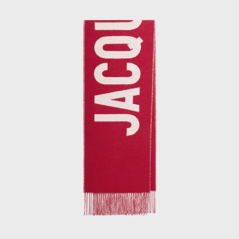 Luxe Merk 100% Wol Warme Sjaal Voor Vrouwen Ontwerp Winter Mannen Sjaal Wrap Pashmina 2025 Brief Vrouwelijke Bufanda Echarpe Foulard