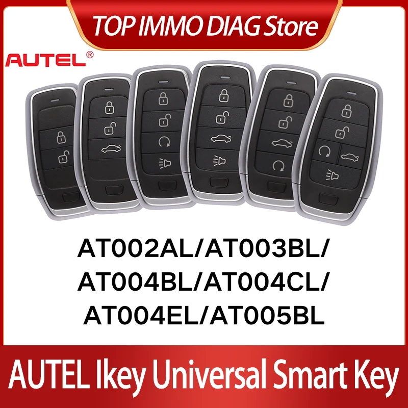 Autel Universal Smart Keys ID46 47 48 49 4A Basic Type Razor CAS4 FEM BDC Style 8A Type Keyless Remote