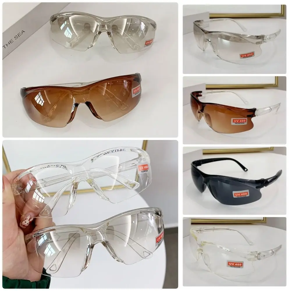

1Pcs Universal Labor Protection Protective Goggles Impact Resistant Dustproof Cycling Glasses UV400 Windproof Sunglasses