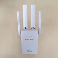 Banggood 300Mbps Wireless Network Router WIFI Signal Amplifier Repeater PIX-LINK LV-WR02EQ Wireless Mini Router Portable Plug