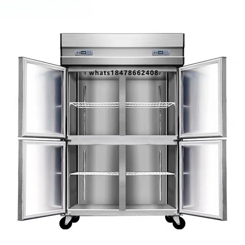 Supermarket Commercial Kitchen Stainless Steel Freezer Chiller High Quality Vertical Cooler Horizontal Refrigeration Equipment