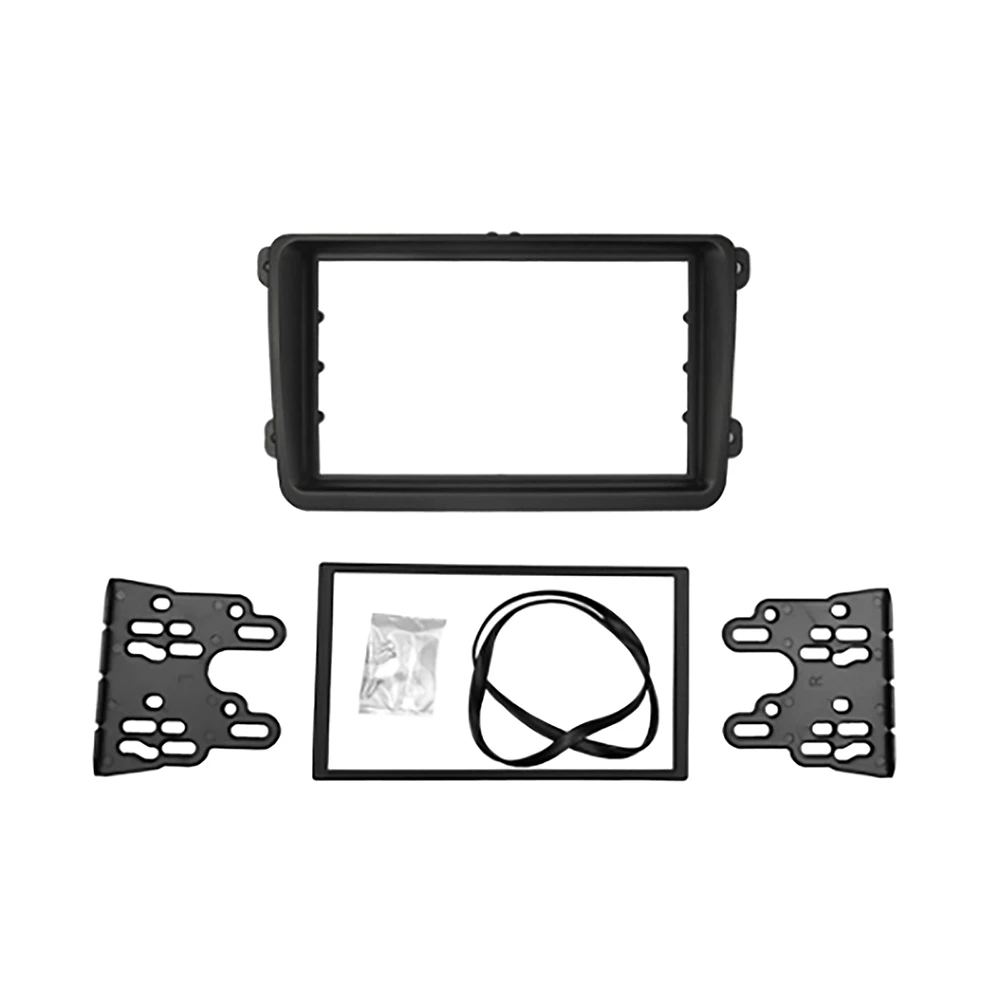 Car Stereo Radio Fascia Installation/Dash Kit for VW CADDY Touran Passat Golf Tiguan TRANSPORTER 2 DIN 178x102mm / 178x100mm