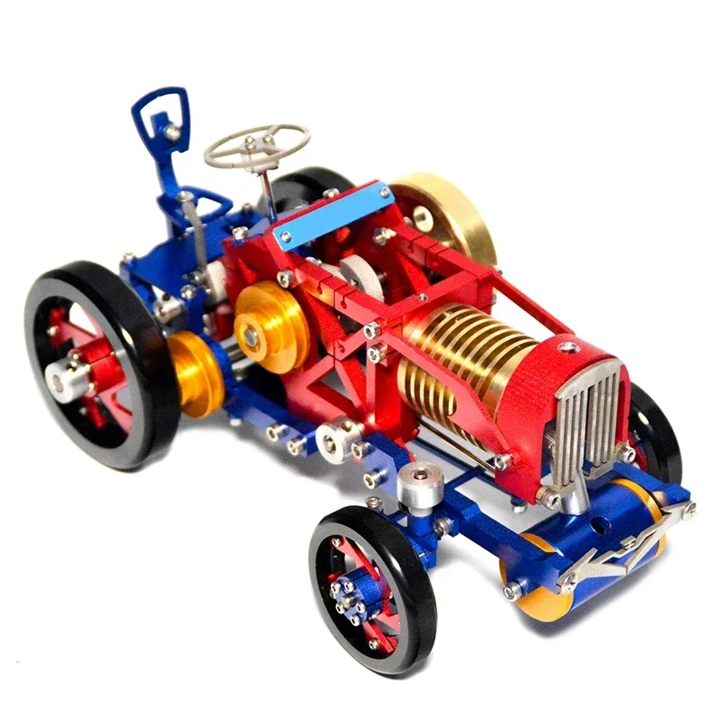 Stirling Engine Tractor Vacuum Fire Suction Metal Stirling Engine Model Precision Mechanical Model Science and Education Toys