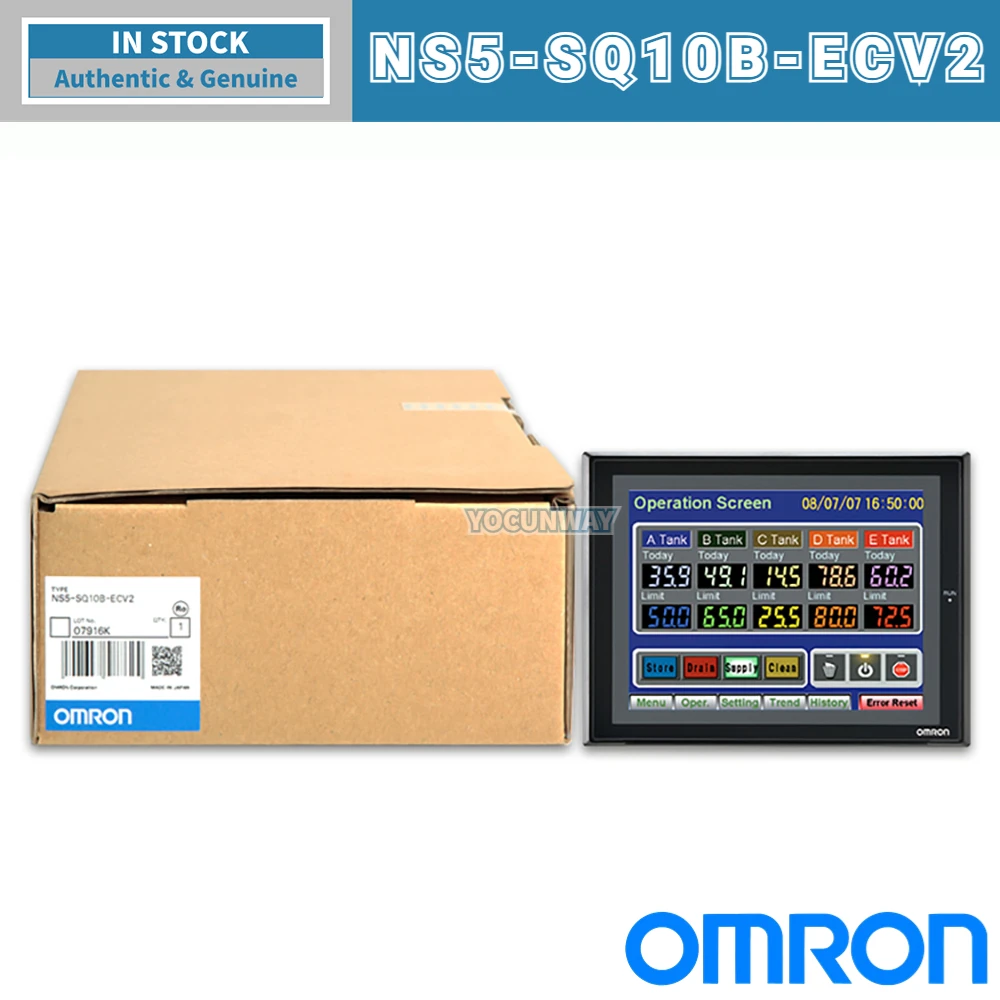 New Authentic Original Japan OMRON Programmable Terminals Touchscreens NS5-SQ10B-ECV2\NS15-TX01B\NS5-TQ01B-V2