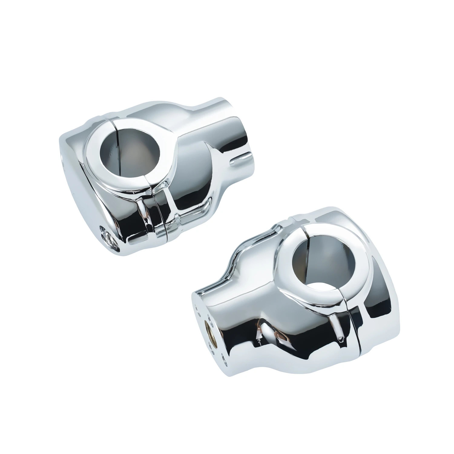 

25mm 1'' Handlebar Riser Mount Clamp Triple Tree Mount Fit Harley Motorcycle Spacers O.D. 38mm