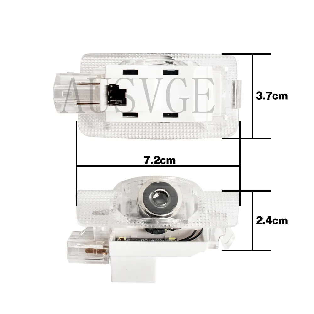 LED Car Door Logo Projector Welcome Ghost Shadow Light Accessories For LEXUS RX ES GX LS LX IS GS RC UX 250 300 330 350 300H 400