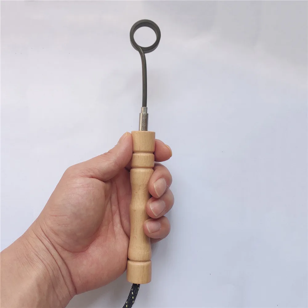 Beech Wood Handle Length 120mm Fit for Max Diameter 9mm Heater Coil