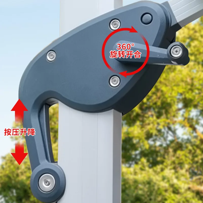 Outdoor Parasol, Roman Solar Parasol Garden Side  Garden Terrace Thatched