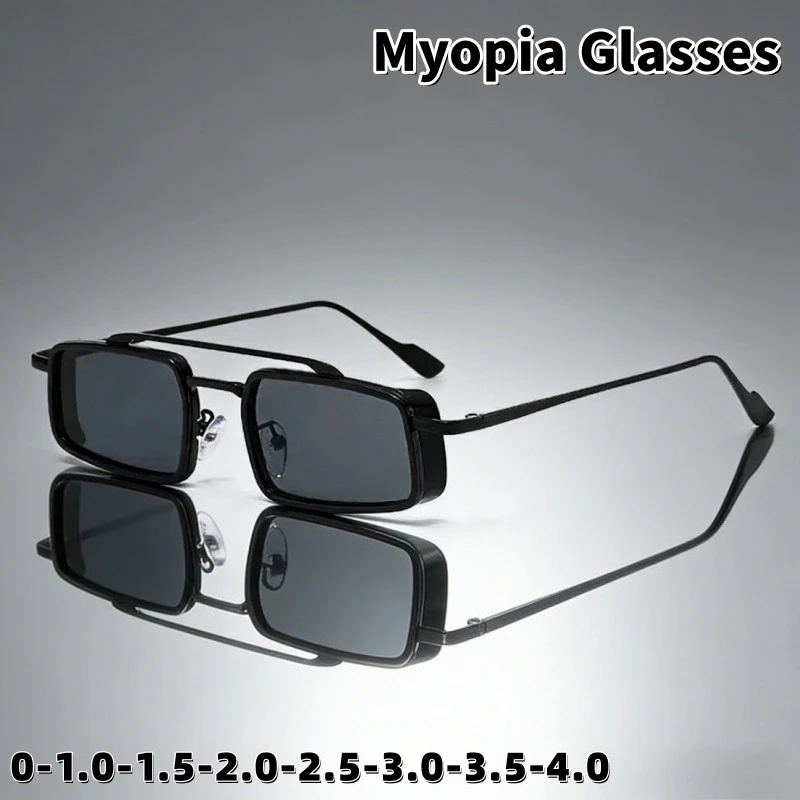 

Retro Punk-style Myopia Sunglasses Man High-end 2026 with Fashionable Square Frames Driving Special Eye Protection Glasses