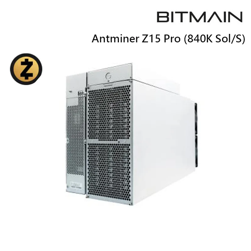 New Bitmain Antminer Z15 Pro ZEC Mining 860K 840k 820k ASIC Miner 2560W ZEC Miner Than Innosilicon A9 A9+ Antminer z15 Z11 Z11J