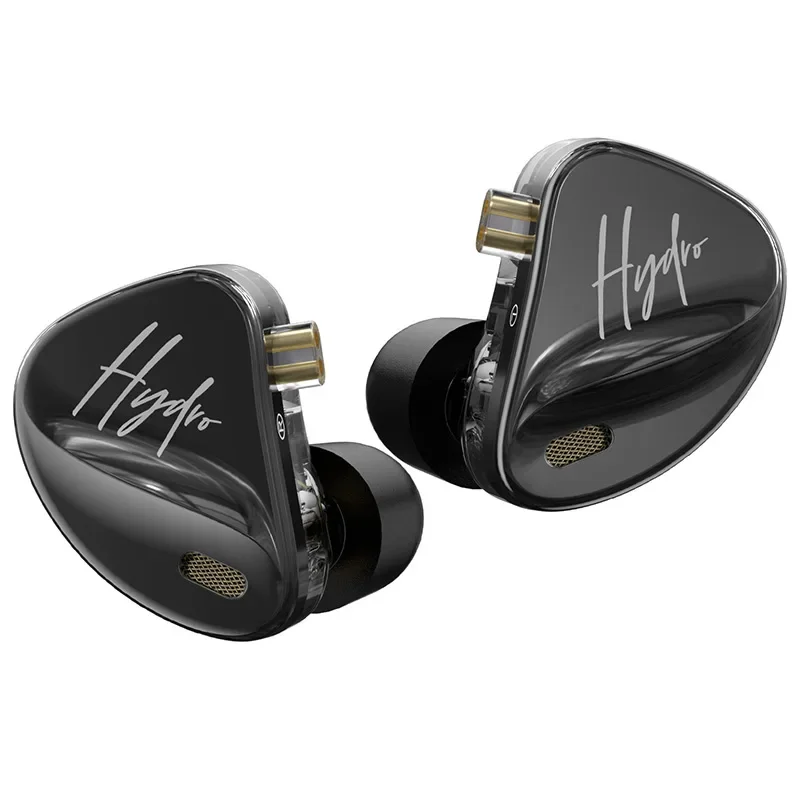 CCA Hydro 2esse +-Écouteurs intra-auriculaires filaires 8BA IEM, oreillettes HiFi avec poignées, câble amovible, pour musiciens, audiophiles, sauna, téléphone KZ