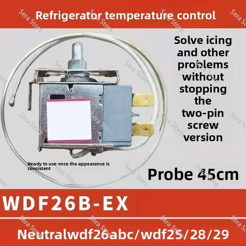 1pcs new refrigerator freezer temperature controller switch machine WDF26B-EX WDF26 A B C thermostat