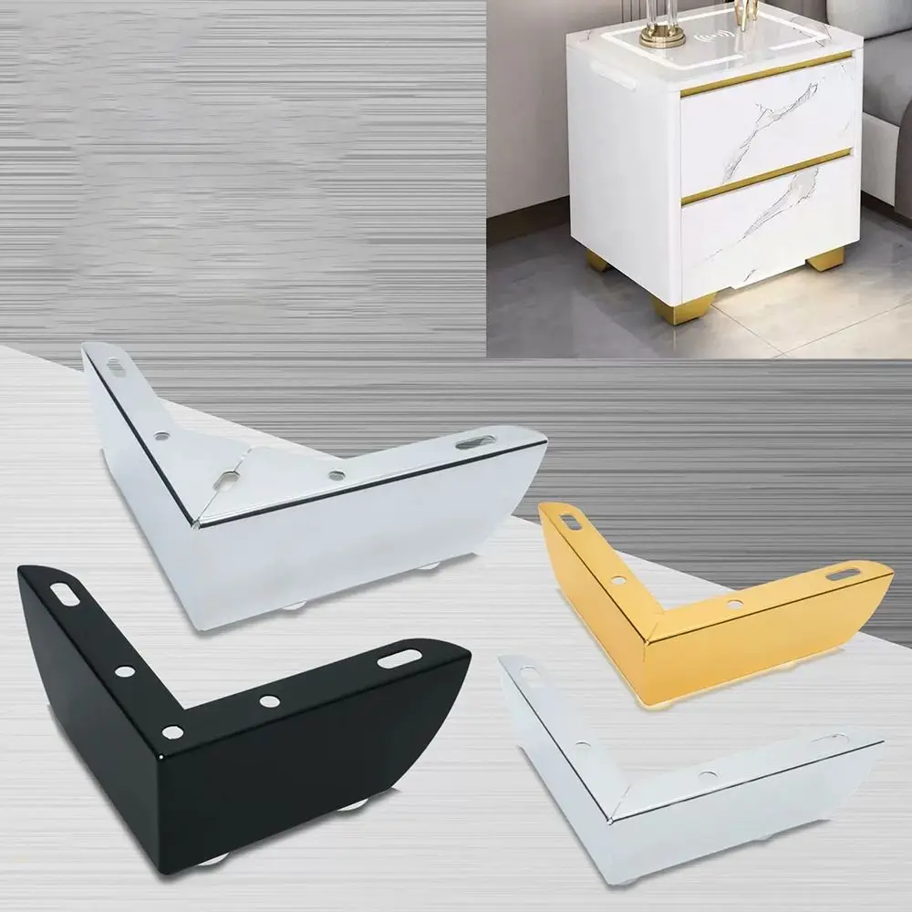

Accessories Stainless Steel Furniture Leg Enhance Stability Three-pronged Sofa Legs Load Bearing Anti-slip Cabinet Feet