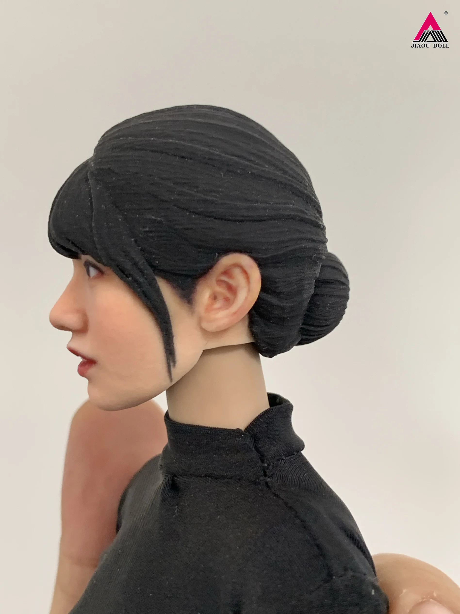 1/6 1/12 Skala Schönheit Asien Schauspielerin Mädchen Kopf Gemalt Harz Modell Für 12'' 6'' Weibliche Soldat Action Figur körper Puppe