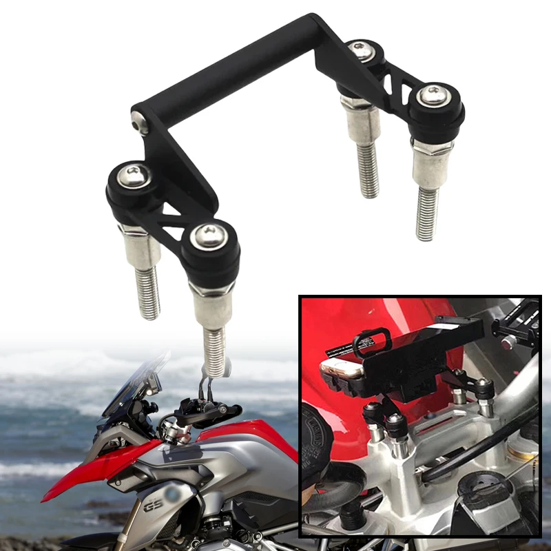 

Fit For BMW R1200GS R1250GS ADV R1200R R1200RS F850GS F750GS F800GS F700GS Motorcycle Phone Navigation Bracket Holder Support