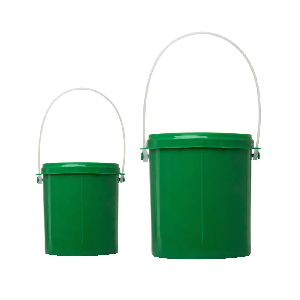 

2pcs Fishing Bait Barrel Bucket Worm Containers Live Storage Maggot Durable Portable Breathing Vents Design Fishing